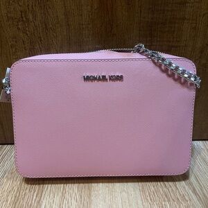 Michael Kors - Jet Set - Leather Crossbody - Primrose